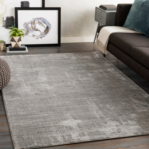 Florence Fro-2315 Medium Gray Rug in Various Sizes For Cheap