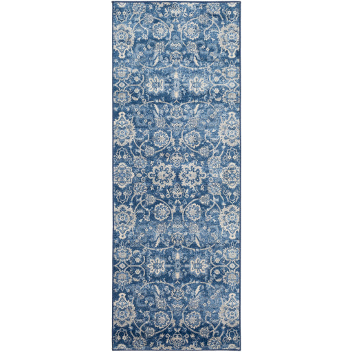 Monaco Moc-2307 Bright Blue Rug in Various Sizes Online Hot Sale