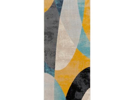 City Cit-2347 Aqua Rug in Various Sizes Online Sale