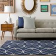 Cosmopolitan Navy Rug in Various Sizes Discount