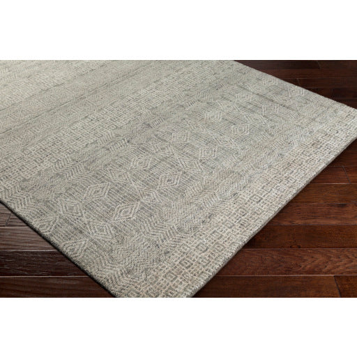 Claude Wool Dark Green Rug in Various Sizes Online Hot Sale