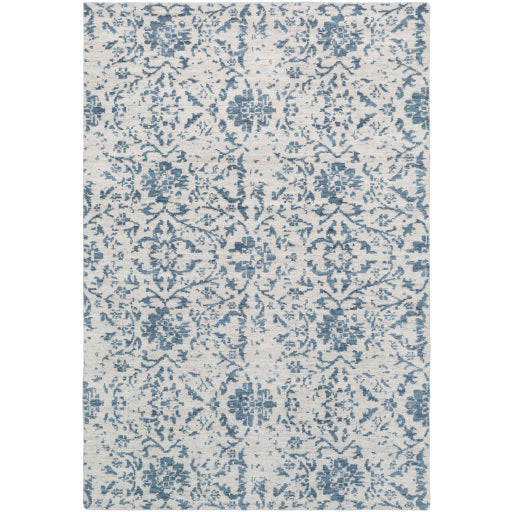 Claude Wool Denim Rug in Various Sizes Sale