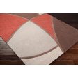 Cosmopolitan Rust Rug in Various Sizes For Sale